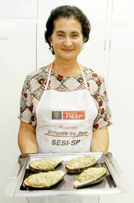 Berinjela recheada